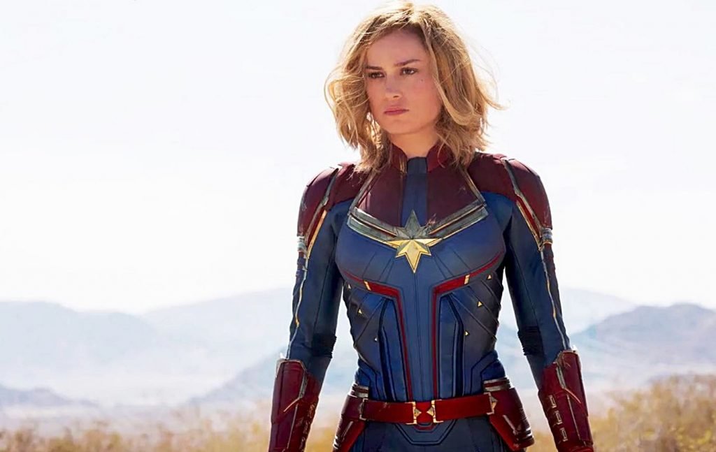 Brie Larson stars in 'Captain Marvel'