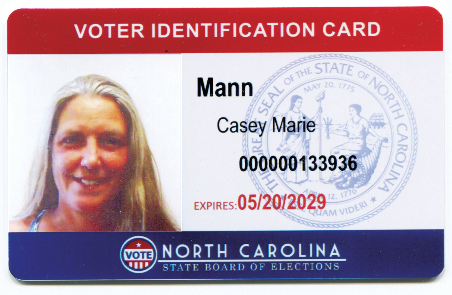 Breanna Form 2 Voter Id Card