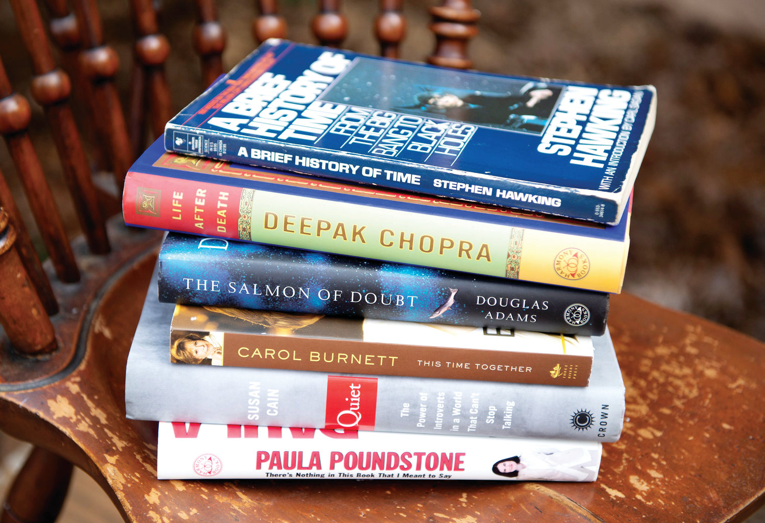 Working in publishing for more than 40 years, Peter Guzzardi has edited many notable books, some of which are pictured above.