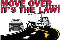 Move Over, a law in North Carolina since 2002, requires motorists change lanes or slow down when approaching any emergency vehicle on the side of a road.