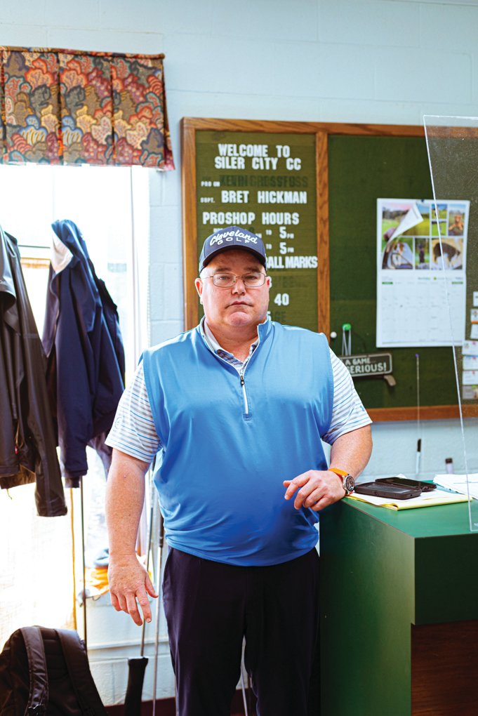 Siler City Country Club pro shop manager Brad Fogleman said he thinks the club saw more play from golfers this April than it did the year before.