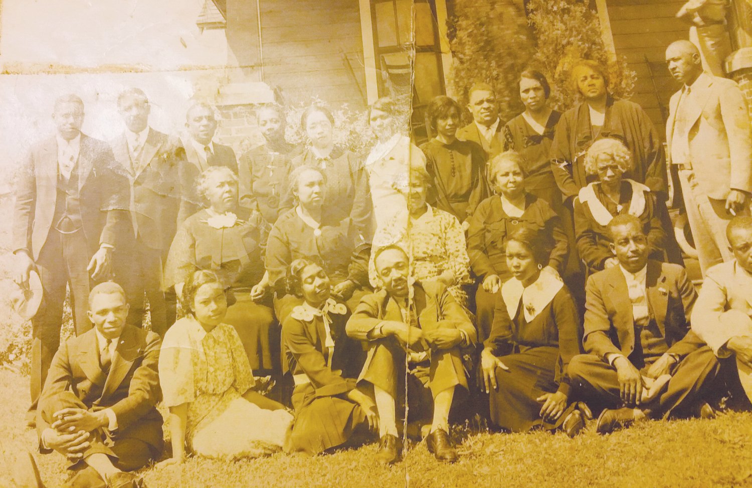 A Taylor family photo discovered by Antonio Austin as a part of his genealogical research.