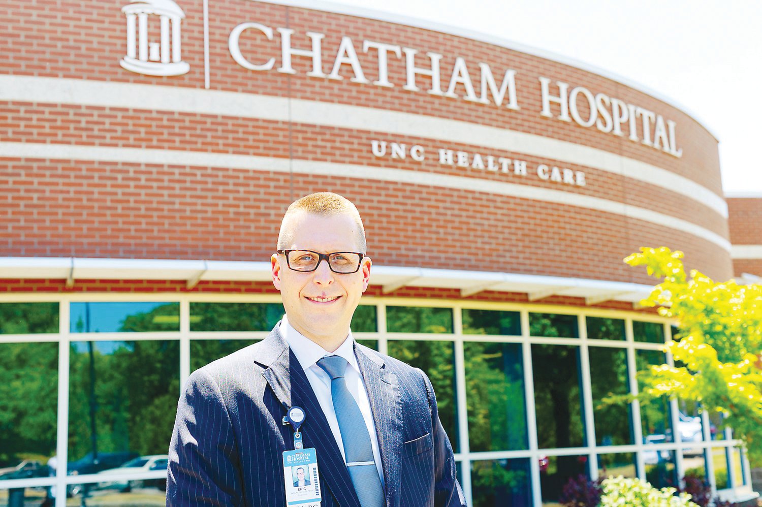 'It’s been very stressful for myself and for our leaders,' Erick Wolak said. 'We are doing everything we can to make sure we continue to provide great care here at Chatham Hospital and that patients have access to any bed that they need.'