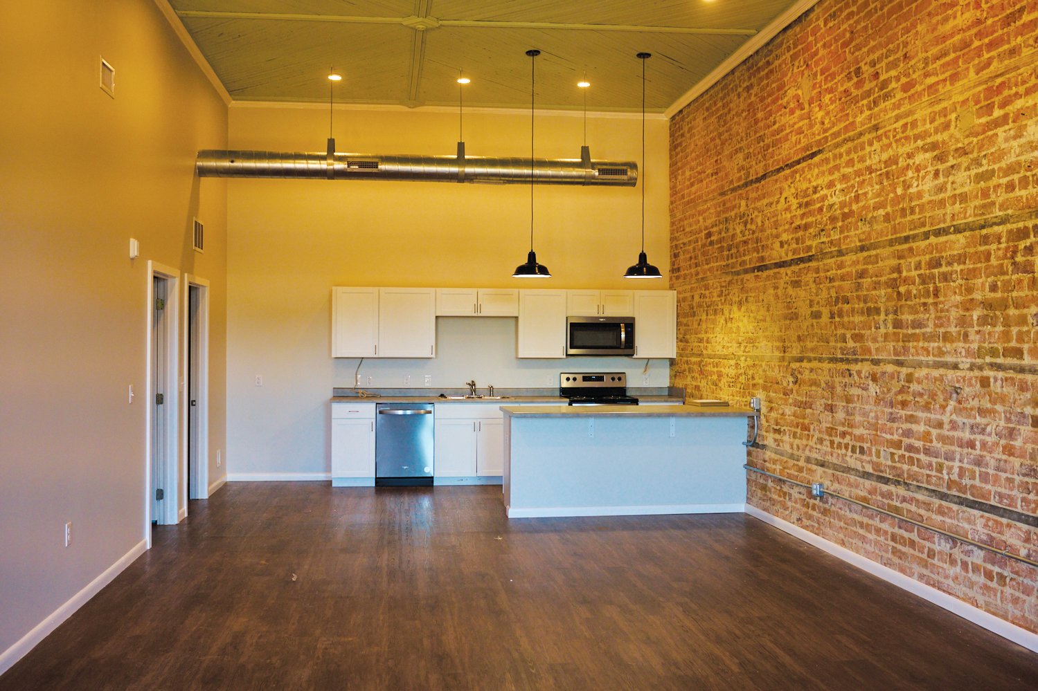 Farrar's renovations include space for 16 downtown apartments, which are nearly ready to welcome tenants.
