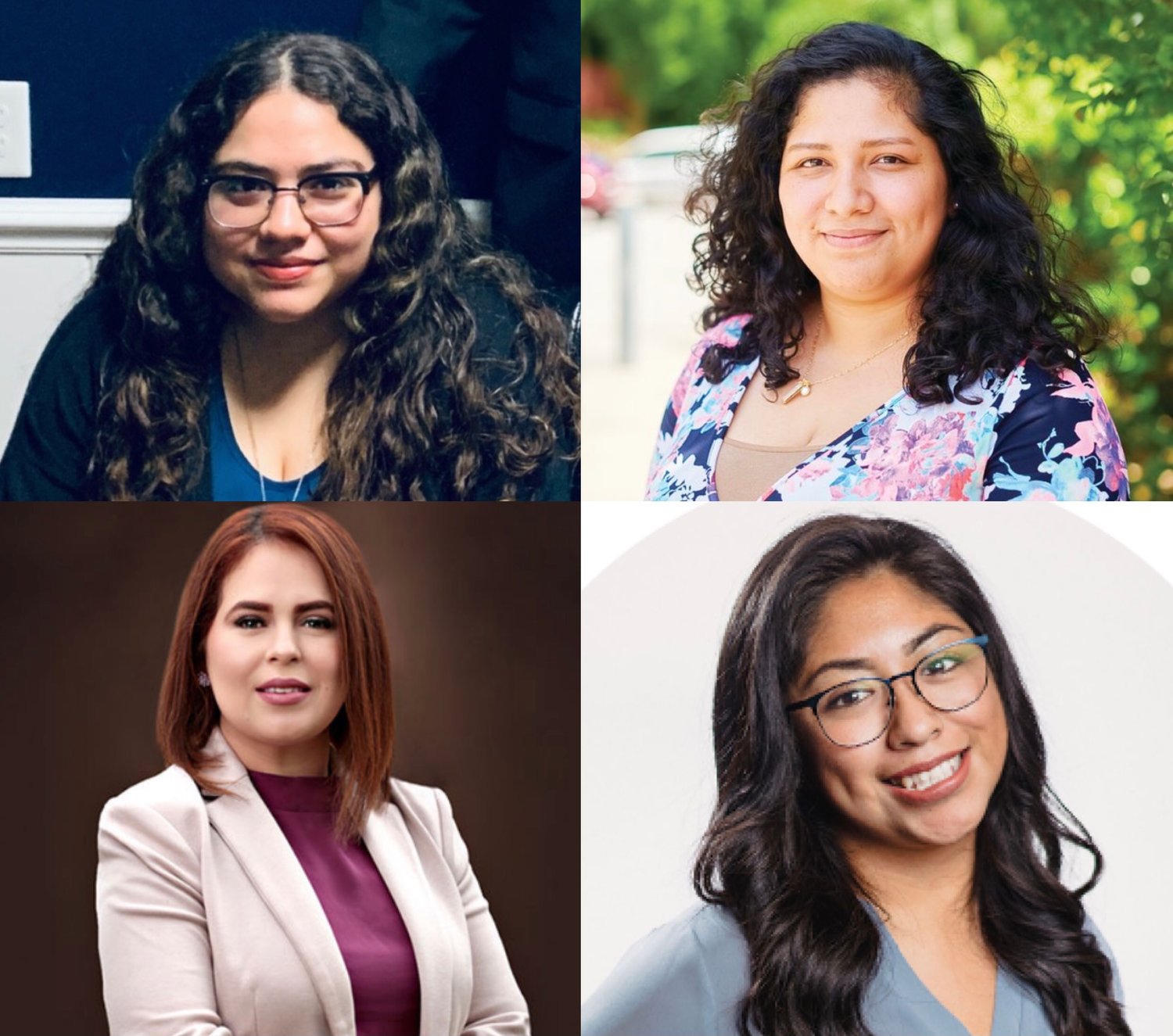 Appointees pictured from left to right, top to bottom: Shirley Villatoro, Hannia Benitez, Norma Jisselle Perdomo and Victoria Navarro. Appointees not pictured: Carlos Simpson, Danubio Vazquez Rodriguez and Norma Hernandez.