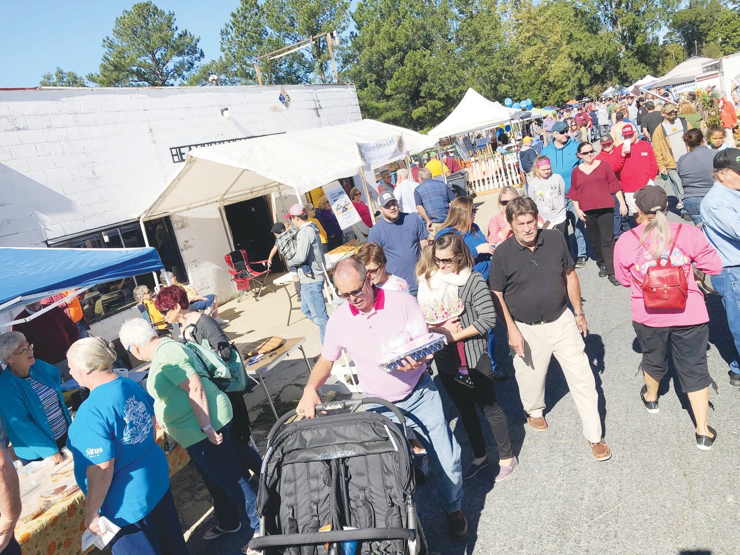 The annual Old Fashion Day in Goldston — shown here from 2018 — was canceled in 2021 not because of COVID-19, as was the case in 2020, but because of weather.