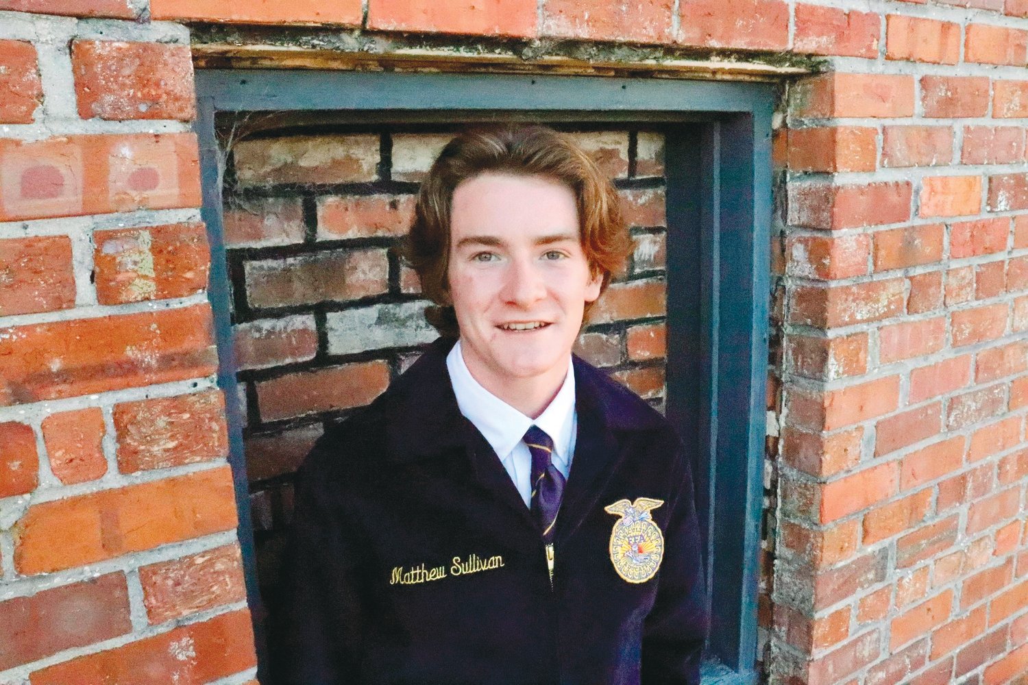 Matthew Sullivan, a Northwood junior and FFA member, received a scholarship to attend a national leadership conference in Washington, D.C., this summer. He's been involved in Northwood's FFA chapter since his first year of high school.