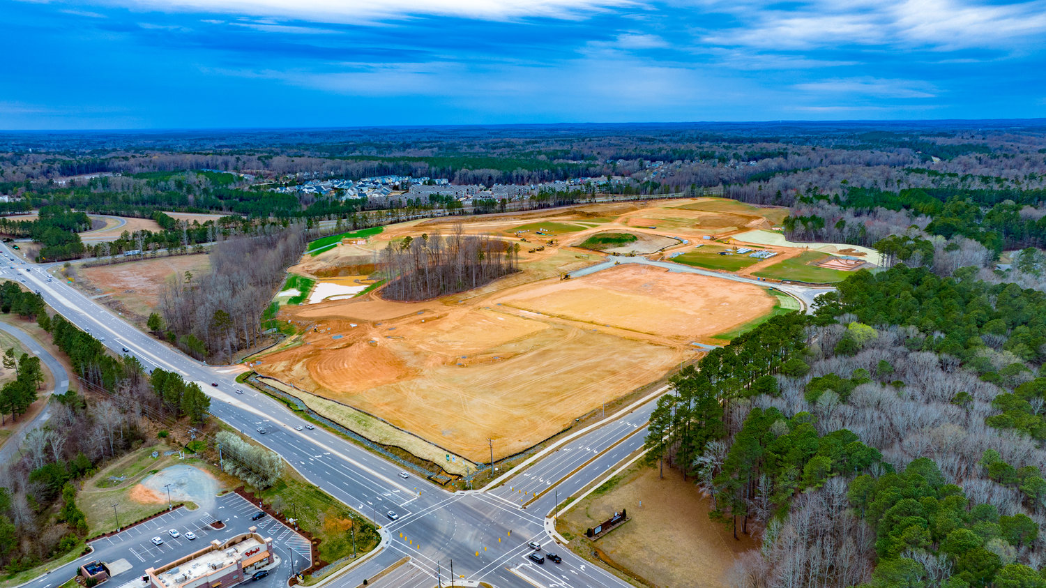 The site for Northwood Landing at Chatham Park.