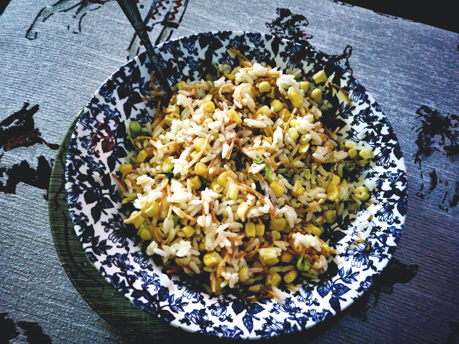 A dish featuring Lebanese rice.