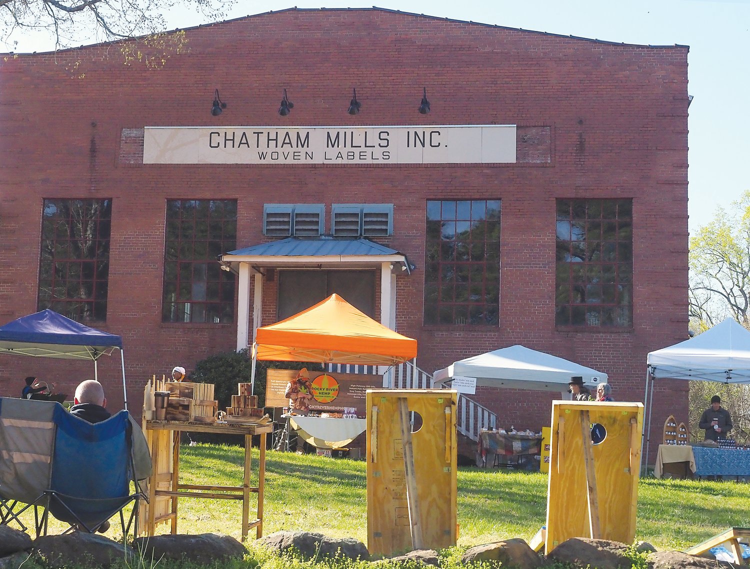 Chatham Mills Farmers Market opened this spring.