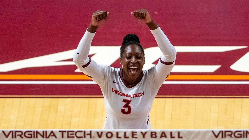 Former Northwood standout Cera Powell currently leads the Virginia Tech volleyball team with 129 kills, 36 more than the next closest player.