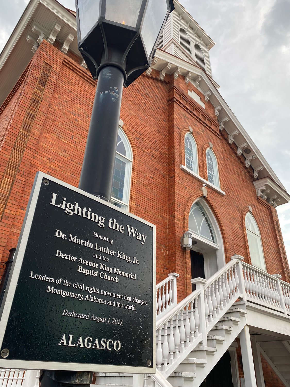 The Dexter Avenue Baptist Church became the 'headquarters' of the Montgomery bus boycott, an event which help catapult its new pastor, 26-year-old Martin Luther King Jr., into the spotlight as an effective spokesman against racial injustice.