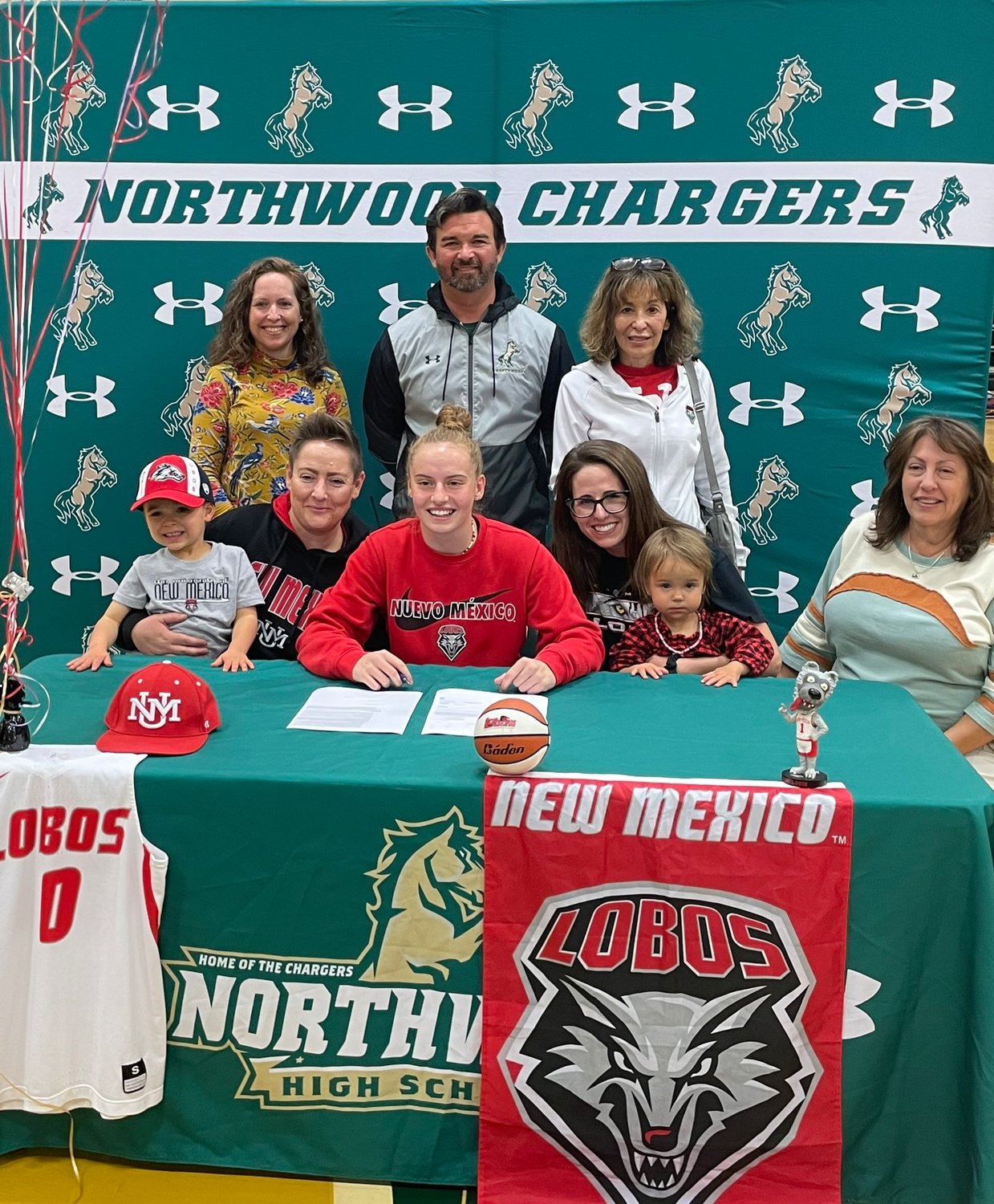 Northwood senior Gianna McManaman will be the fourth member of her family to attend the University of New Mexico.