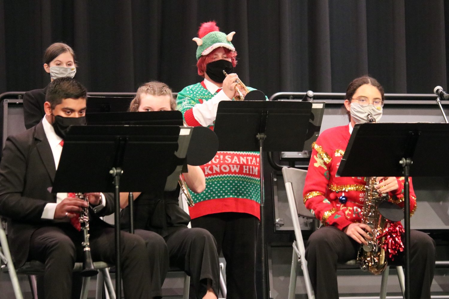 JMArts' concert band performs in a previous annual Holiday Concert. This year's event will be on Monday, Dec. 12.